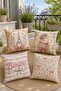 Eiffel Tower and Cat Pattern 4-Piece Throw Pillow Cover Set - 2