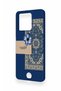 Reeder S71 Compatible Blue Ethnic Carpet Patterned Silicone Case - 4