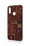 Huawei P20 Lite Compatible Vintage Carpet Pattern Silicone Case - 4