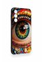 Samsung M34 Compatible Colorful Eye-Pop Patterned Silicone Case - 3