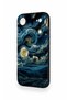 iPhone 17 Air Compatible Starry Night Pattern Silicone Case - 4