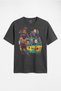Horror Movie Halloween Halloween Chucky Freddy Cinema Unisex Regular Anthracite Melange T-Shirt