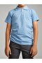 Boys' Polo Collar Short Sleeve School T-Shirt-Bs