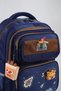Kids Premium School Bag Set 3-Piece Primary School Middle School Backpack Thermal Lunch Bag Pencil Case Navy Blue-Brown 52016 - 5