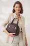 344-26Y Women's Shoulder Bag Brown