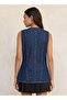 Cotton Waistcoat Welt Pocket - 4