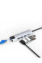 قارئ بطاقات متعدد الوظائف من النوع C USB HDMI Ethernet - 3