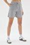 Women's High Waist Combed Cotton Bermuda Shorts - 5