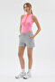 Women's High Waist Combed Cotton Mini Shorts - 2