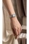 Classic Women's Steel Watch Silver Color Dial Rhinestone Rectangular Case Vintage Old Money Elegant Stylish Premium Women's Wristwatch 2026 - 5