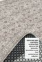 Decorative Carpet Non-Slip Base Stain-Resistant Washable Rug Custom Size Living Room Carpet 3058 - 7