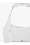 Buckle Detailed Slim Fit Sleeveless Halter Neck Blouse - 3