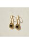Retro Gold Color Drop Earrings - 2