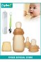 3-in-1 Baby Feeding Bottle Spoon with Fruit Puree Spoon, Infant Silicone Feeding Spoon, Fruit Feeder Pacifier and Medicine Dropper for Babies 0-24 Months