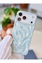 iPhone 17 Promax Compatible 3D Embossed Daisy Print Design Protective Flexible Silicone Case