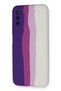 Aconcept Galaxy A03S Case Ebruli Launch Silicone (115204) - Purple-White - 3
