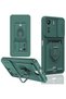 Aconcept Redmi 13C Case Zuma Silicone with Business Card Holder and Ring (142250) - Green