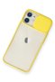 Aconcept iPhone 11 Case Palm Frosted Camera Sliding Silicone (182457) - Yellow - 3