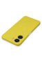 Aconcept Vivo Y16 Case Nano Inside Velvet Silicone (203610) - Yellow - 4
