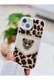 iPhone 15 - 14 - 13 Compatible Diamond Design Tiger Stone Sparkling Shiny Diamond Silicone Case - 4