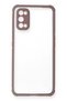 Aconcept Realme 7 Pro Case Miami Transparent Silicone - (214259) Purple - 2
