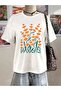 Women's Mix Printed Crew Neck Regular Fit T-Shirt