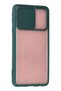 Aconcept Galaxy A01 Core Case Palm Frosted Camera Sliding Silicone (223202) - Green - 3