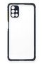Aconcept Galaxy M51 Case Miami Transparent Silicone (13454) - Navy Blue - 2
