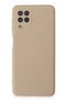 Aconcept Galaxy A22 Case Nano Inside Velvet Silicone (42138) - Powder