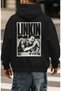 Linkin Park Rock Metal Music Band Back Printed Unisex Oversize Premium Hoodie