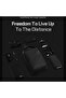 Fashion Crossbody Bag Water Resistant 180° Degree Opening Anti-Theft Polyester Chest Bag for Business Travel, XB00121, Black - 3