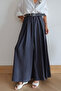 Woven Modal Belted Trousers - 4