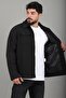 Cloth-Collar Woven Collar Covered Seasonal Coat Pldp 3035_60397 - 6