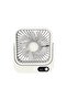 Small Table Fan Portable Small Fan | 5-Speed Settings Personal Cooler 1200mAh Battery for Beach Travel Indoor Bedroom Camping Hiking - 3