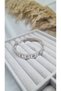 Unisex Silver Color Far East Patterned Handcuff Bracelet - Symbol of Luck Cuff Model - 3