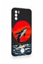 Reeder S19 Max Pro S Compatible Red Sun Whale Pattern Silicone Case - 2
