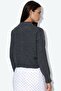 Viorna Buttoned Short Ribbed Cardigan - 3