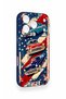 iPhone 17 Pro Compatible American Chevrolet Patterned Silicone Case - 3