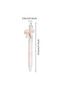 black 5pcs 5/10pcs Fresh Bow Flower Press Neutral Pen ST Head Cute Student Girl Heart Gift Pen Offic - 6