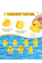 30PCS Duck Toy, Squeaky Swimming Duck, Floating Duck Birthday Gift, Classroom Prize, Car Home De... - 6