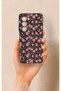 Oppo A5 5g Compatible Mini Pink Flower Pattern Silicone Case