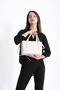 Trendy Cream Shoulder and Hand Bag - 4