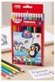 12-Pack Dry Crayons Cardboard Box 1 Pack Fatih Tridocia 12 Colors Dry Crayons Full Size Vibrant Colored Paints - 2