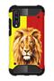 Galaxy A70 Case Army Tank Full Protection Anti-Shock - Yellow Red Piece Lion