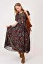 Women's Ethnic Pattern Loose Dress - 2