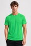 Men Sportswear Fit Short Sleeve Running T-Shirt, Green