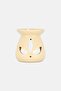 Stoneware Burner ,Beige