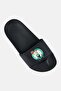Kids Boy Boston Celtics Primary Slip On Slides, Black - 4