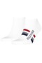 Tab Sock 2 Pack White Cotton Booties Ankle Socks 2-Pack White