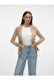 Womens Lapel Collar Long Sleeve Blazer